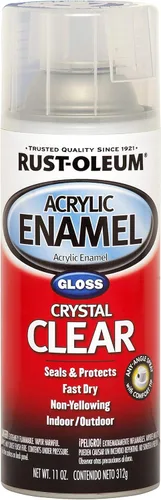 Miniatura 3 de Rust-Oleum Automotive 253365 - Aerosol de laca acrílica de 12 onzas, color negro brillante 2-Brillo negro