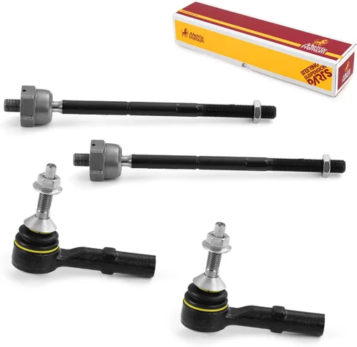 Miniatura 91 de Metrix Premium Chassis Parts - Juego de 4 barras de acoplamiento interior y exterior para Audi A3 15-16, Seat Leon 06-20 (México), 09-17 Volkswagen