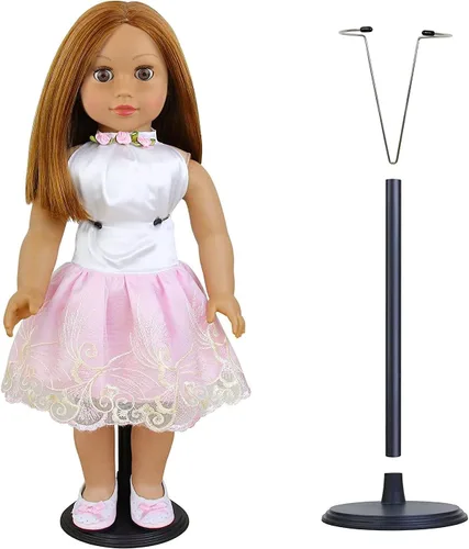 Miniatura 4 de ZITA ELEMENT Base de soporte de muñeca ajustable de 2 piezas para accesorios de muñeca de 14 pulgadas -18 pulgadas - negro