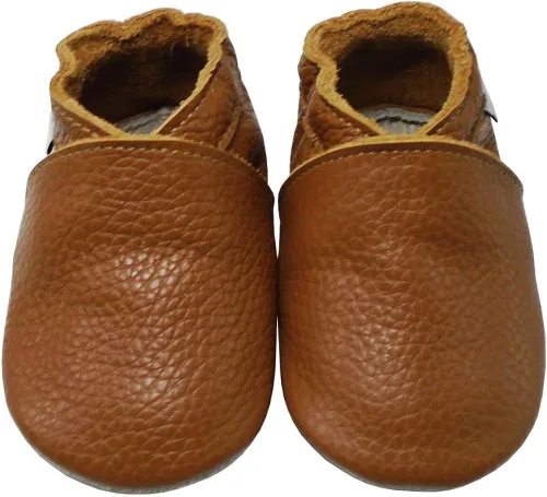 Miniatura 2 de Mejale - Zapatos de bebé para niños pequeños con suela suave de piel
