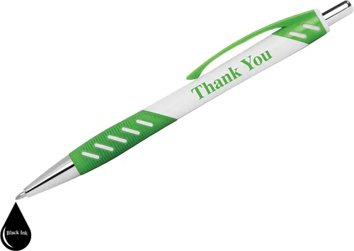 Miniatura 3 de Bolígrafos de regalo "Thank You" con agarre para eventos, fiestas, agradecimiento a los empleados y más (paquete de 5)