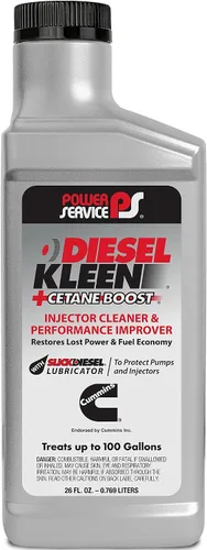 Power Service Diesel Kleen +Cetane Boost - 26 onzas (paquete de 12)