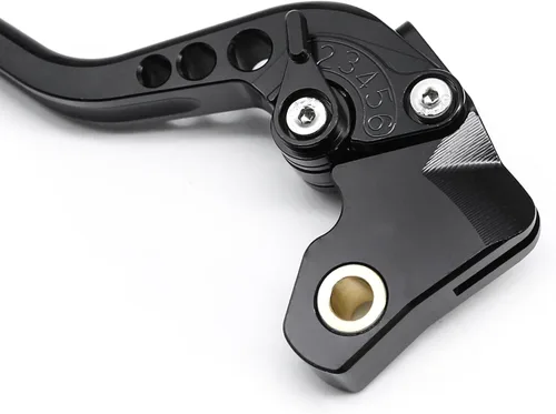 Miniatura 6 de Palancas de Freno y Embrague CNC Compatibles con RE Classic 350 350cc Meteor 2021-2025, Super Meteor 650 2023, Hunter 350 HNTR 2022-2024 Negro Largo