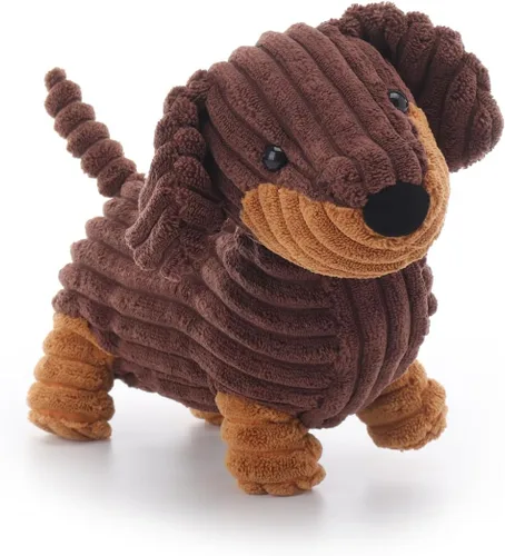 Miniatura 2 de Apricot Lamb Henry Dachshund - Animales de peluche para niños, suaves y lindos juguetes de peluche para bebé niña y niño, 10.6 pulgadas