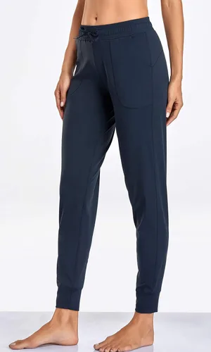 Miniatura 4 de Oalka - Pantalones deportivos para mujer, con cintura alta y bolsillos, para hacer deporte, yoga y entrenar