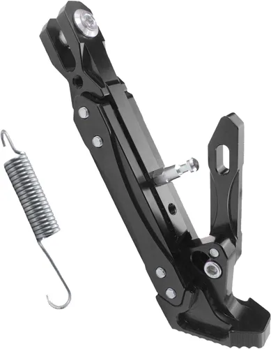 Miniatura 14 de Caballete de motocicleta universal ajustable con soporte lateral para pie, caballete de estacionamiento para motocicleta eléctrica, soporte lateral