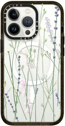 Miniatura 208 de Funda Impact de CASETiFY para iPhone 13 Pro Max con Magsafe - Estuche Claro Cuento de Invierno - Claro Negro Estuche transparente Winter Tale