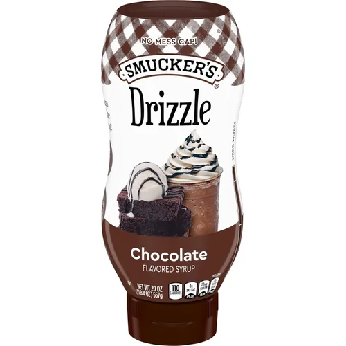 Miniatura 12 de Smucker's Drizzle - Jarabe con sabor a caramelo, 20 onzas, botellas exprimibles (paquete de 12)