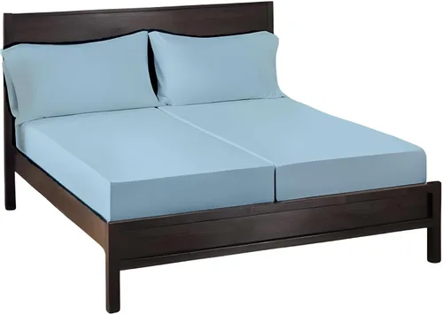 Miniatura 30 de SlumberWell Giza Sheets Twin - Sábanas de 100% algodón egipcio Giza - Juego de 4 piezas - Tamaño individual - Gris oscuro sólido