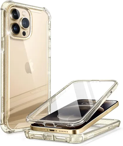 Miniatura 13 de i-Blason Ares - Funda para iPhone 13 Pro Max de 6.7 pulgadas [protector de pantalla integrado] [protección de grado militar] Funda transparente