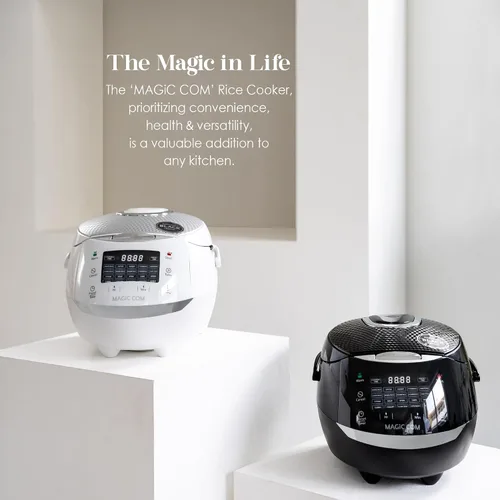 Miniatura 8 de MAGiC COM Arrocera digital multifuncional para 10 tazas sin cocinar (20 tazas cocidas), olla eléctrica programable 15 en 1 para arroz y granos