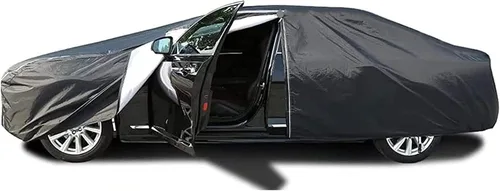 Miniatura 3 de Car Cover Compatible with Vauxhall Zafira Life S, Outdoor Full Car Cover Breathable and Dustproof Windproof, Car Cover for Automobiles Protection