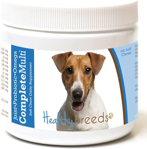 Miniatura 63 de Healthy Breeds Pug todo en uno multivitamínico suave masticable 60