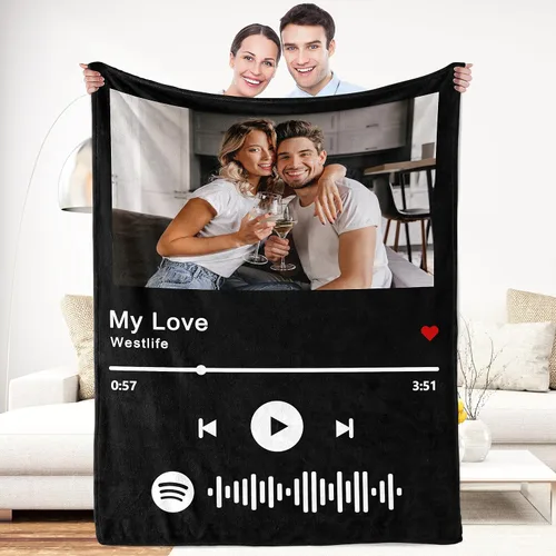Miniatura 21 de Regalos de Beat Mom Ever, mantas personalizadas con fotos, mantas personalizadas con imagen para mamá de hija, hijo, a mi mamá, amante o esposa