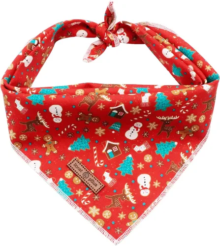 Miniatura 40 de lionet paws Bandana de conejo de Pascua para perros pequeños, medianos y grandes, pañuelo triangular para perros y gatos, bufanda para niñas y niños