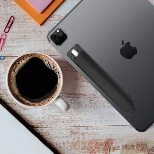 Miniatura 8 de Soporte para lápiz capacitivo, funda elástica de bolsillo 3M, parte trasera adhesiva compatible con Apple iPad, iPad mini, iPad Air, iPad Pro