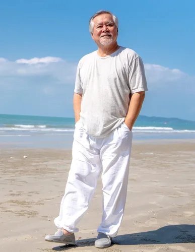 Miniatura 3 de Pantalones de yoga para hombre con cintura elástica de algodón