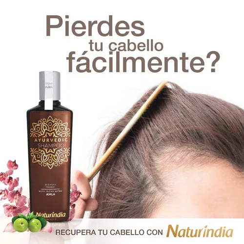 Miniatura 8 de Champú orgánico ayurvédico para el crecimiento del cabello Amla Indian Vitalize Formula para cabello brillante y fuerte con vitamina C y hierbas