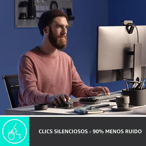 Miniatura 3 de Logitech MX Master 3S Ratón Inalámbrico Edición Estándar con Receptor USB Logi Bolt, Desplazamiento Ultrarrápido, Ergo, 8K DPI, Seguimiento