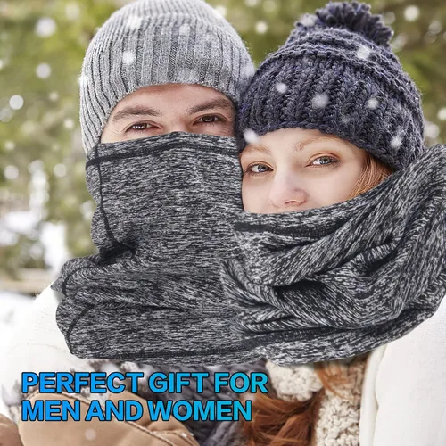 Miniatura 7 de Calentador de cuello, polaina de cuello polar para invierno, elástico, multiusos, resistente al viento, calentadores térmicos de cuello para mujeres
