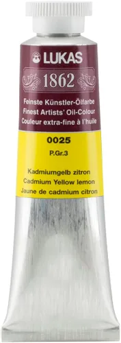 Miniatura 38 de Lukas 1862 Pintura al Óleo para Artistas Profesionales - Colores Tierra Amarillentos, 37 mL - Juego de 4 - Destacada Resistencia a la Luz, Sin