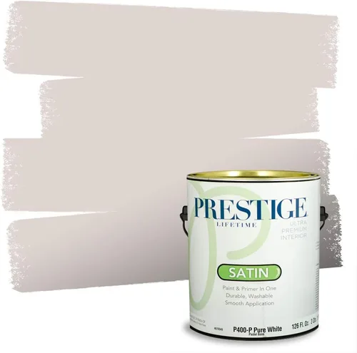 Miniatura 74 de PRESTIGE Paints - Pintura interior e imprimación en uno, 1 galón, cáscara de huevo, pimienta envejecida