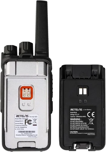 Miniatura 8 de Retevis RT68 Radio de 2 vías, Walkie Talkies de largo alcance para adultos (Paquete de 10) con cargador de 10 vías, carga más fácil y segura