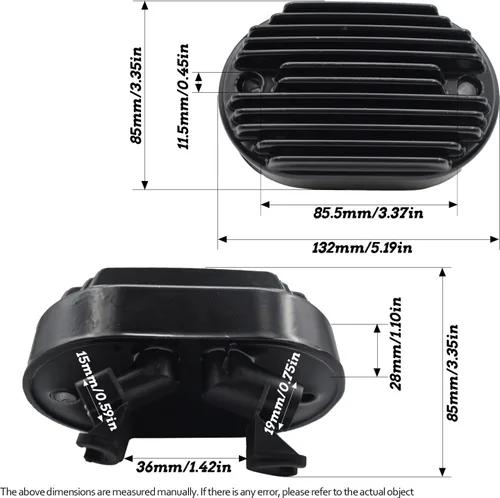 Miniatura 6 de Regulador de voltaje rectificador de reemplazo Karsee para Harley Davidson Softail Número de pieza de reemplazo 74540-08 2008-2013