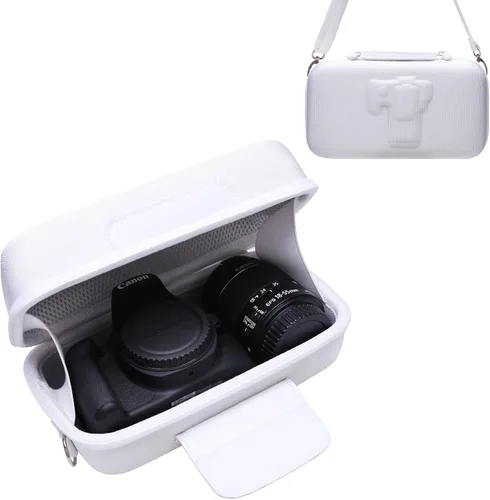 Miniatura 10 de LTGEM Estuche para Cámara Canon EOS Rebel T7 / R50 / R100 / R50 V / T6 / R8 / R10 / RP / SL3 / R5 / T100 DSLR SLR Cámara y Lente 18-55mm/18-45mm