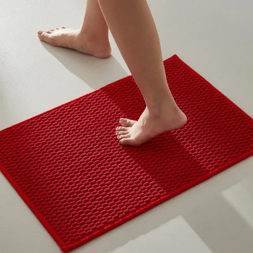 Miniatura 30 de TYUU Alfombras de Baño Antideslizantes Lavables, Tapete de Baño Súper Absorbente Delgado de Pila Baja para Secar Rápido, Alfombra de Baño Pequeña