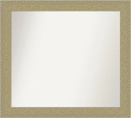 Miniatura 24 de Amanti Art Espejo de pared personalizado no biselado (24.25 x 24.25 pulgadas), marco dorado de mosaico, varios tamaños personalizados, espejo