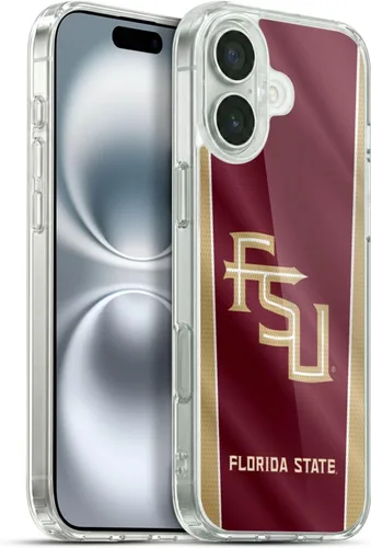 Miniatura 17 de Head Case Designs Funda de gel suave FSU Seminoles de la Universidad Estatal de Florida con licencia oficial compatible con Apple iPhone 13 Pro Max