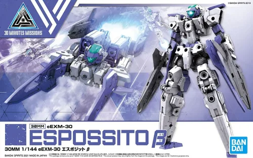 Miniatura 2 de Bandai Hobby - Misiones de 30 Minutos - #40 Eexm-30 Espossito B; Bandai Spirits 30MM 1/144 Modelo Kit