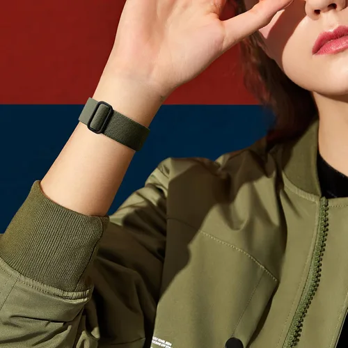 Miniatura 7 de DaQin Paquete de 3 bandas elásticas compatibles con Apple Watch para hombre de 1.65 pulgadas, 1.57 pulgadas, 1.49 pulgadas, 1.46 pulgadas, correa