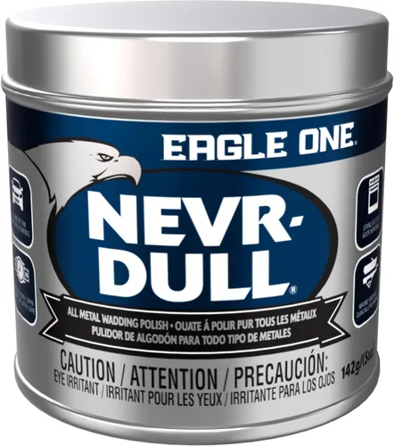 Miniatura 8 de Cera para automóviles de Eagle One, Nevr-Dull Algodón para pulir metal, 5 Oz