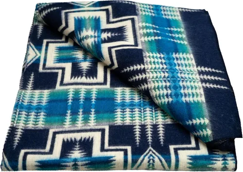 Miniatura 10 de Manta de lana de alpaca XXL Transpirable hipoalergénica ultra suave Grande cálida tradicional hecha a mano 85 x 80 pulgadas No raya ni pica
