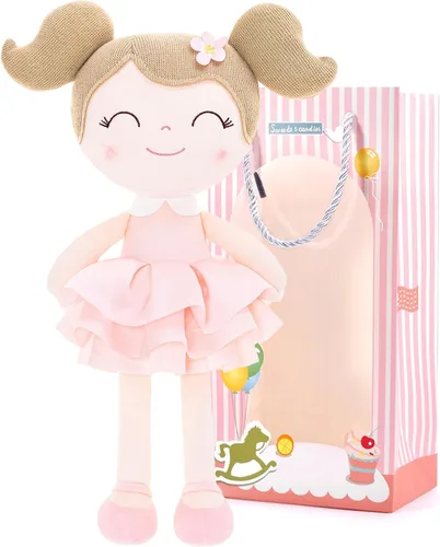 Miniatura 13 de Gloveleya Muñecas de bebé suaves y acogedoras, primeros regalos para niñas, muñeca de bebé con vestido azul estampado de estrellas, Serie Galaxia