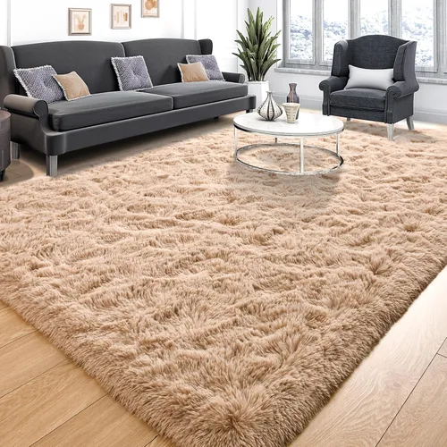 Miniatura 47 de Tepook Alfombras súper suaves y esponjosas para sala de estar, alfombras de área de 8 x 10 pies para dormitorio, alfombra moderna peluda, alfombras