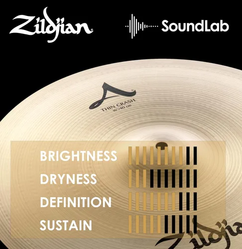 Miniatura 6 de Zildjian A0223 - Platillo delgado de 16 pulgadas