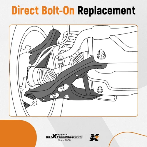 Miniatura 4 de maXpeedingrods 2 piezas de brazo de control delantero inferior para Jeep Grand Cherokee Dodge Durango 2011-2015, kit de brazo de control