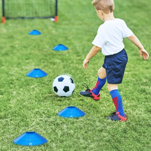 Miniatura 6 de GHB Agility Ladder,Football Training Equipment Set,4 Agility Hurdles, 20 feet12 Rungs Speed Ladder,12 Disc Cones,Resistance Parachute, Jump Rope, 5