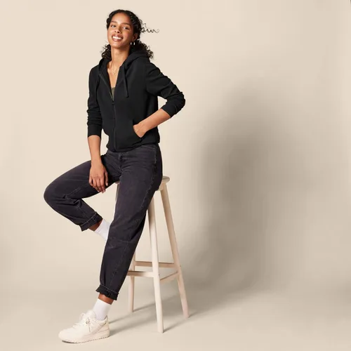 Miniatura 5 de Tienda Essentials Sudadera con capucha y cremallera completa para mujer (disponible en tallas extragrandes)
