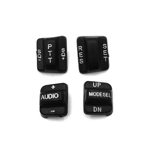 Miniatura 2 de Para Harley Touring Street/Electra Glide FLHT FLHTC FLHX 1996-2013 motocicleta 10 piezas interruptor de control manual tapas de los botones