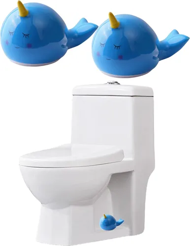 Miniatura 9 de WANSHUNLMI Tapones de pernos de inodoro de hongo rojo, tapas de pernos de inodoro altos de hongo de cerámica, bonita decoración de baño, fácil Rojo