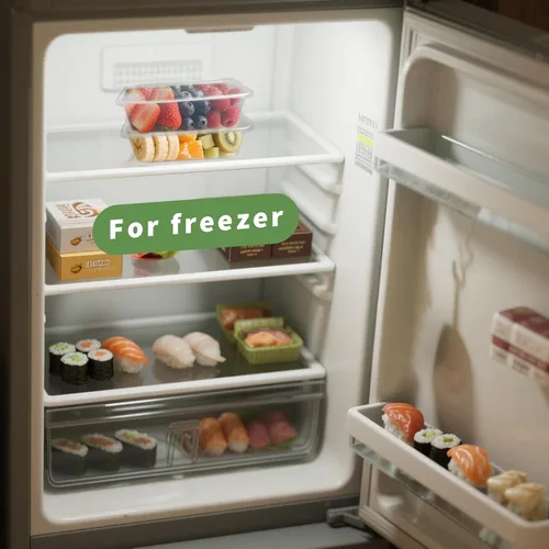 Miniatura 6 de 120 recipientes de plástico para preparación de comidas con tapas, contenedores desechables transparentes de 25 onzas para almacenamiento
