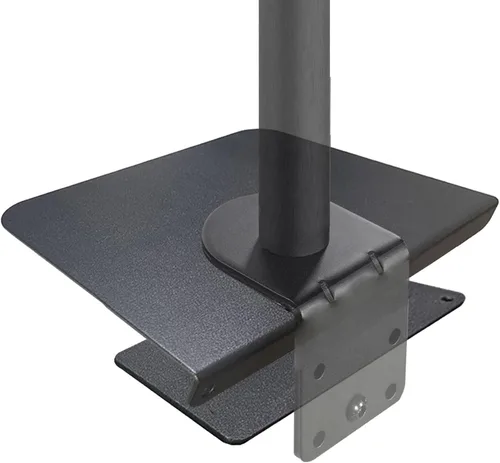 Miniatura 8 de Placa de refuerzo para montaje en monitor de acero, placa de refuerzo para brazo de monitor para mesas frágiles, placa de refuerzo para montaje