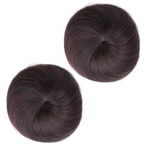 Miniatura 29 de 2 extensiones de moño de cabello, accesorio de peluca, extensiones de cabello rizado y ondulado, extensiones de cabello recogido, extensión de moño