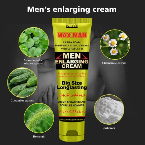 Miniatura 2 de Crema de masaje para hombres para el pene se vuelve más larga, más gruesa, mejora la energía para el cuidado Retrasar el rendimiento, aumentar