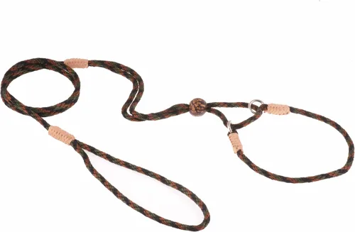 Alvalley Martingale - Correa para perro con collar, correa de nailon suave para perros, viene con tapón de cuentas de tagua, perfecta para perros