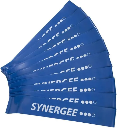 Miniatura 11 de Synergee Mini bandas de resistencia para ejercicio físico que funcionan mejor cuando entrenas en casa o en el gimnasio c) Paquete verde de 10